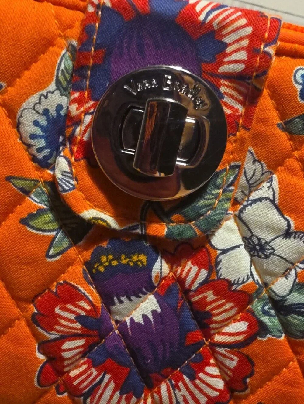Vera Bradley RFID Turnlock Wallet - Picture 2 of 10